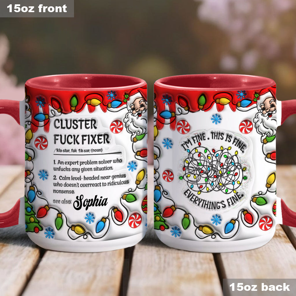 Cluster - Personalized Colleague Accent Mug