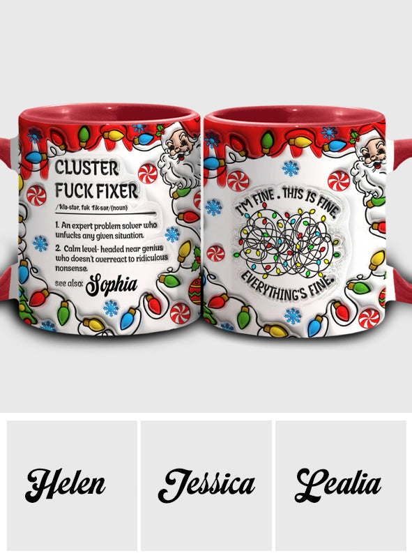 Cluster - Personalized Colleague Accent Mug