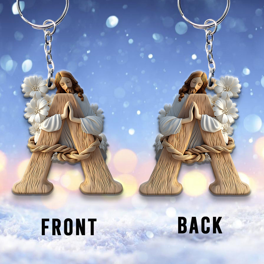 Holy Letter - Personalized Christian Keychain