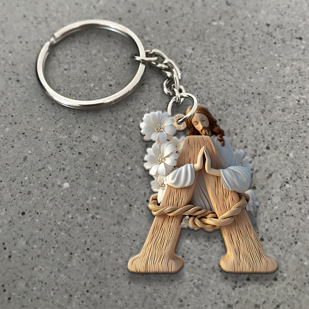 Holy Letter - Personalized Christian Keychain