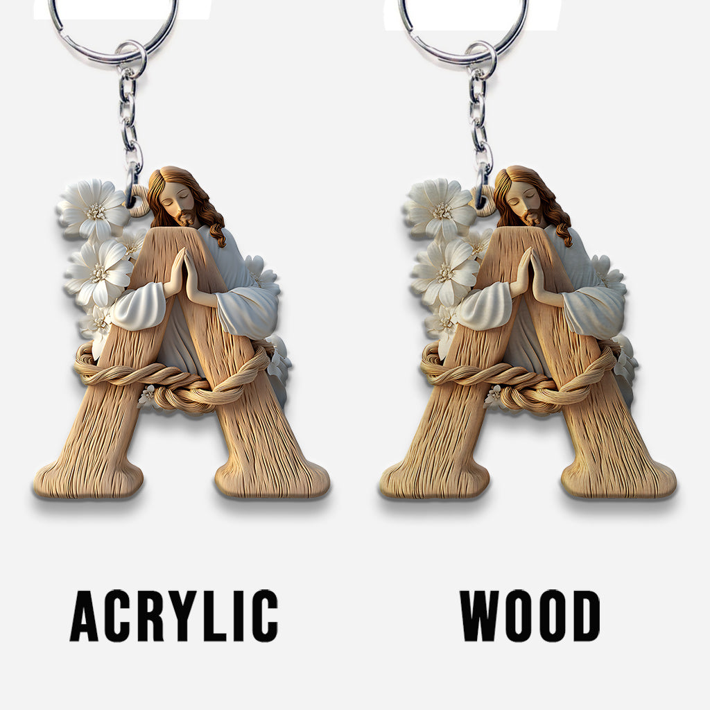 Holy Letter - Personalized Christian Keychain
