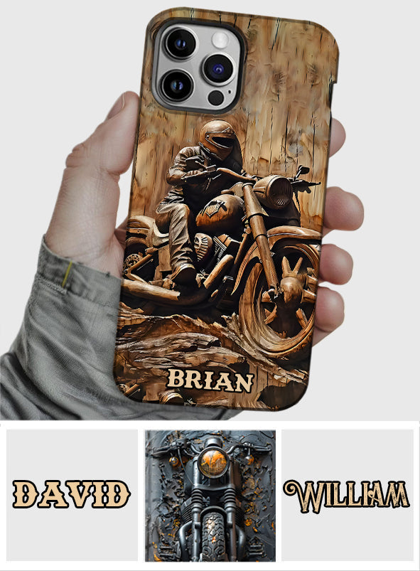 Biker - Personalized Biker Full Print Phone Case