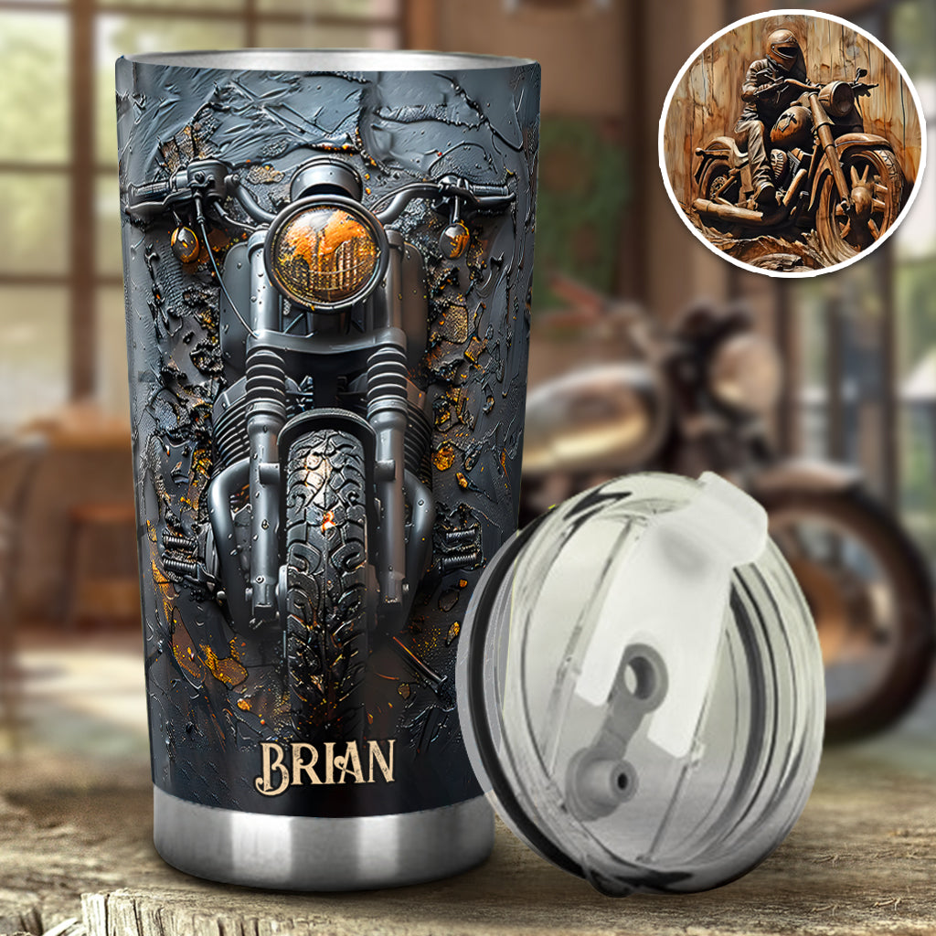 Biker - Personalized Biker Tumbler