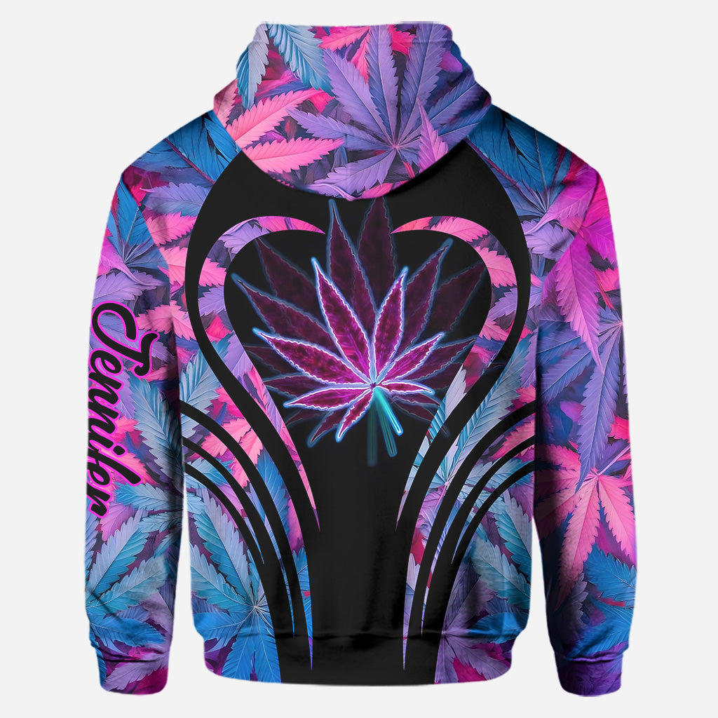 Stunning Leaf - Personalized Weed Hoodie and Leggings