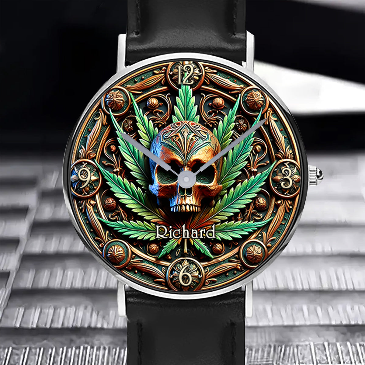 High Times - Personalized Weed Hand Watch