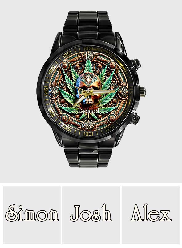 High Times - Personalized Weed Hand Watch