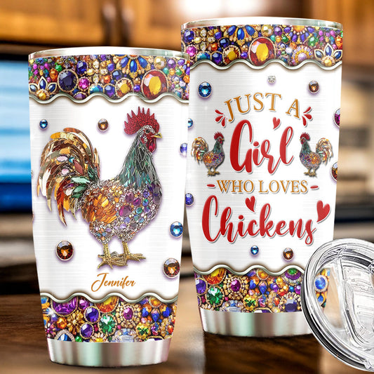 Sparker Rooster - Personalized Chicken Tumbler