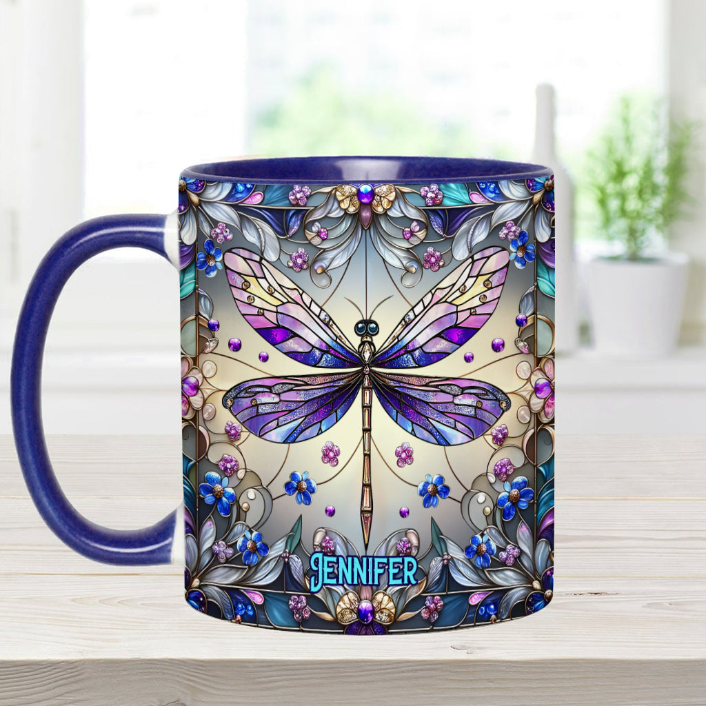 Green Lady - Personalized Gardening Accent Mug