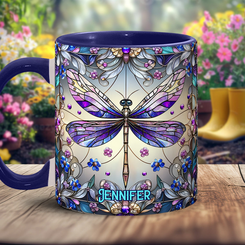 Green Lady - Personalized Gardening Accent Mug