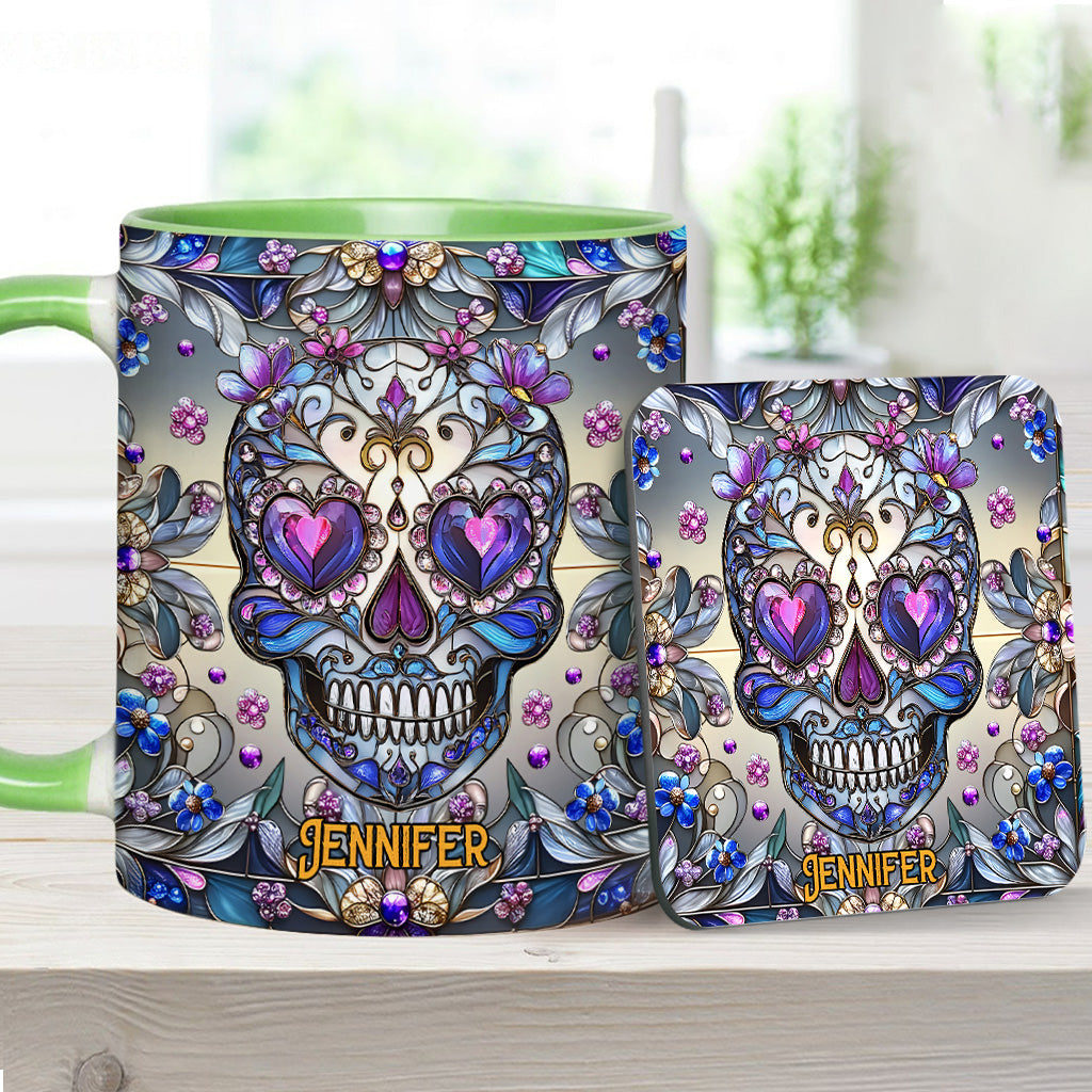 Love Skulls - Personalized Skull Accent Mug