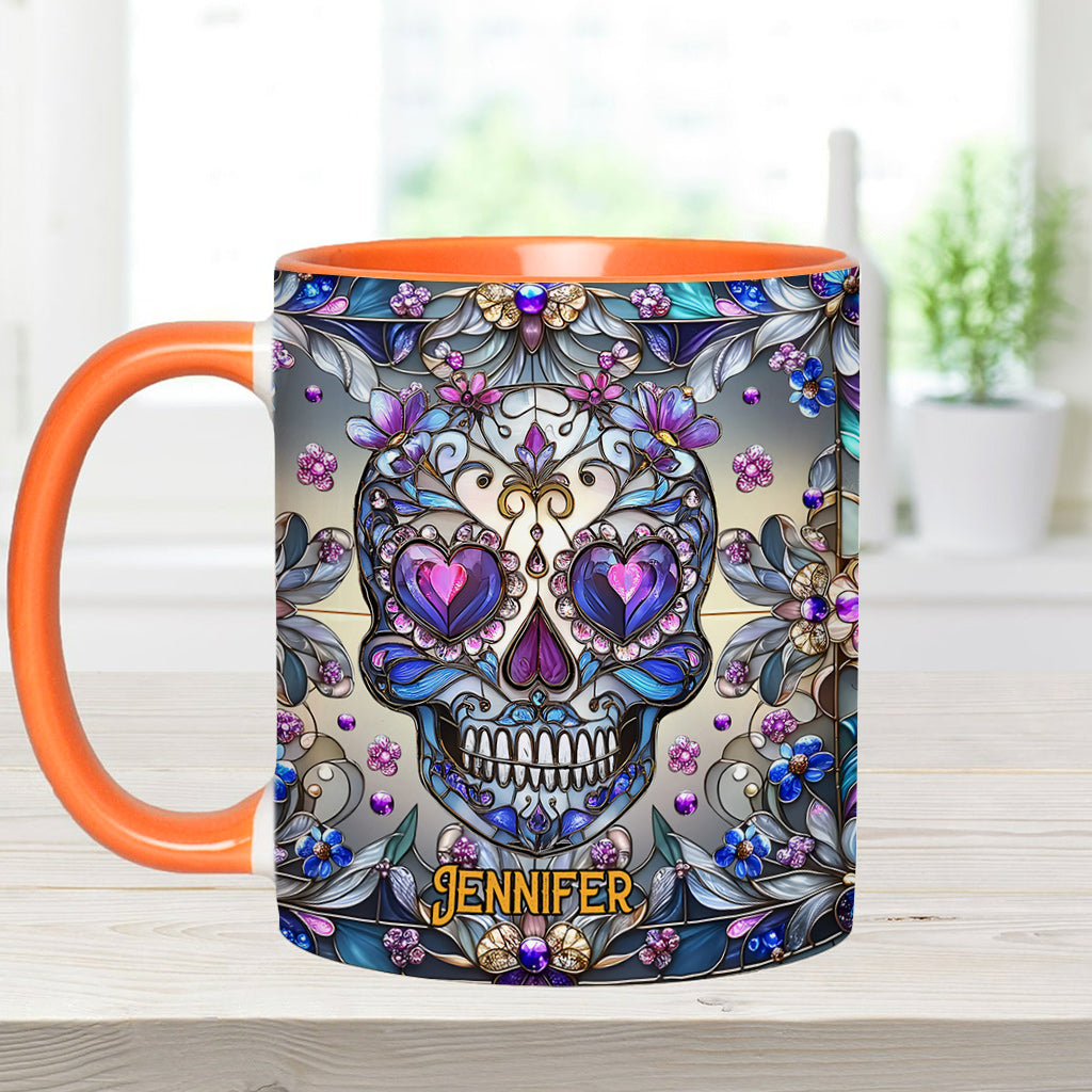 Love Skulls - Personalized Skull Accent Mug