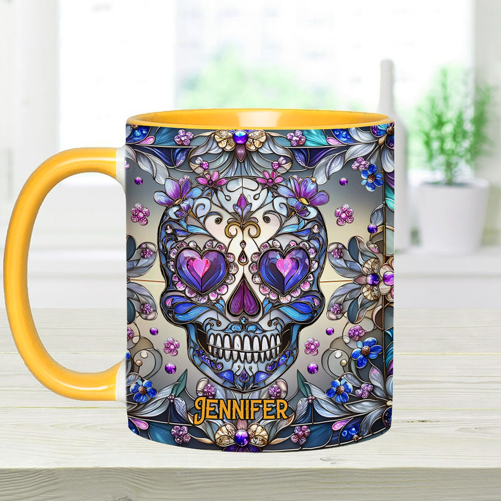 Love Skulls - Personalized Skull Accent Mug