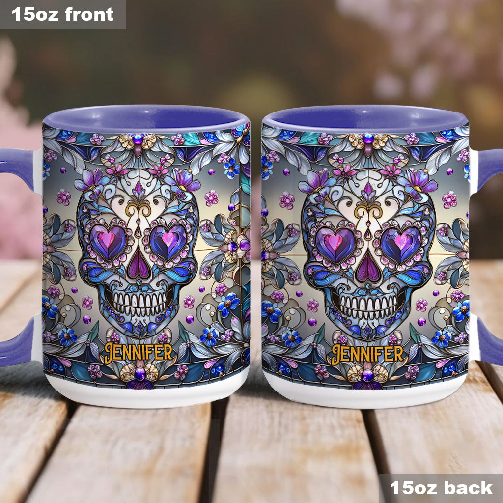 Love Skulls - Personalized Skull Accent Mug