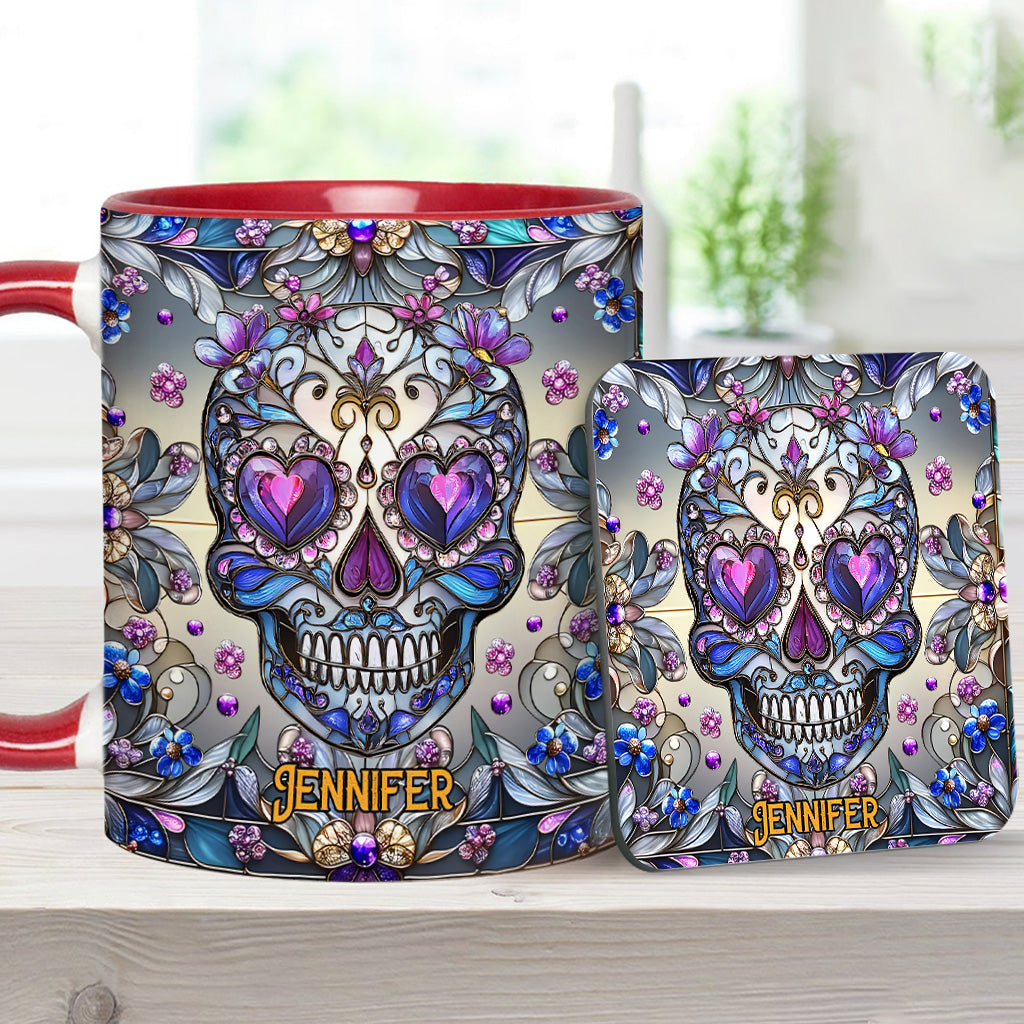 Love Skulls - Personalized Skull Accent Mug