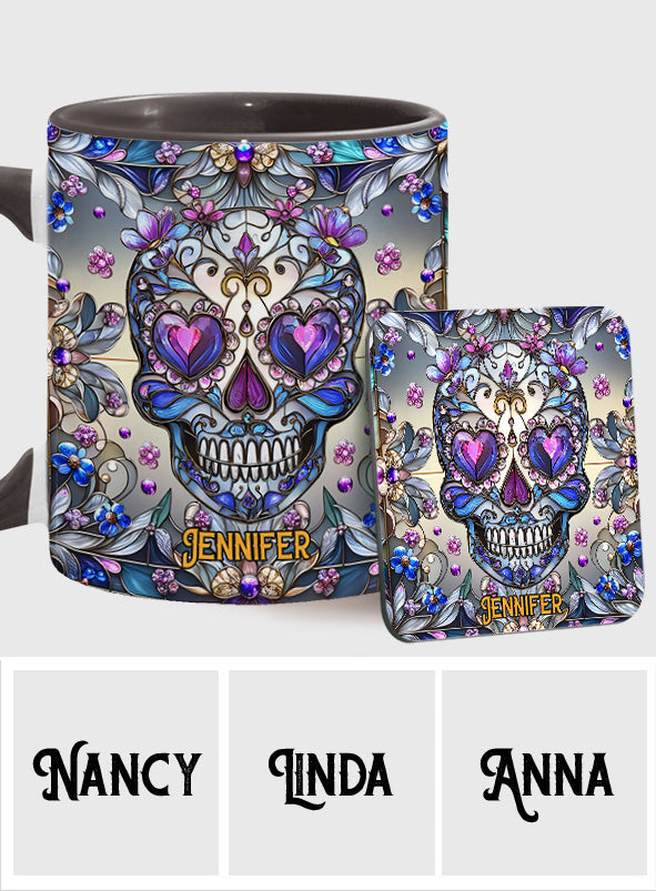 Love Skulls - Personalized Skull Accent Mug