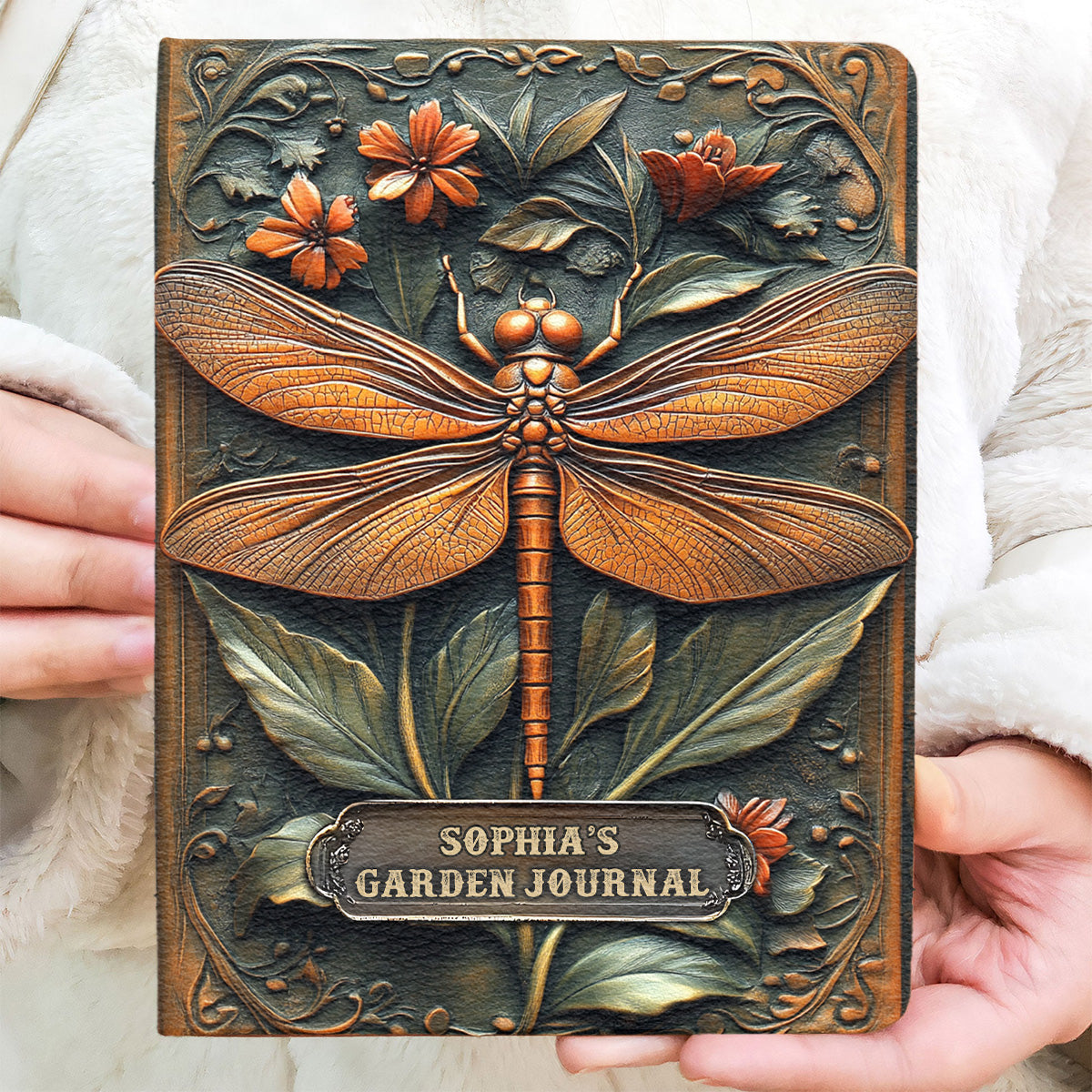 Garden Journal - Personalized Gardening Leather Journal