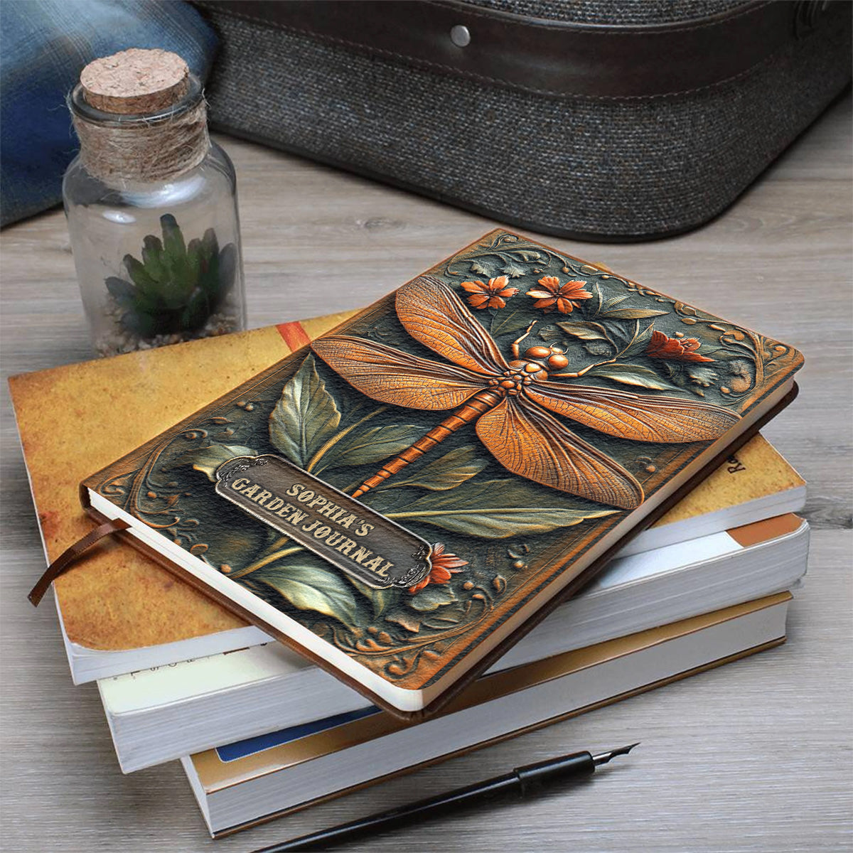 Garden Journal - Personalized Gardening Leather Journal