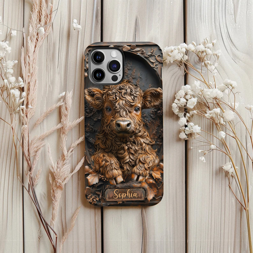Baby Cow - Personalized Full Print Phone Case