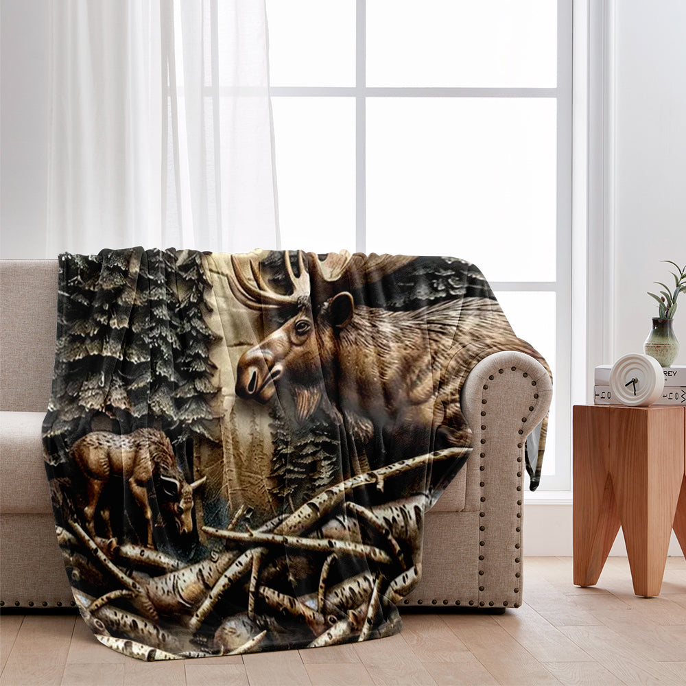 Love Hunting - Personalized Hunting Blanket