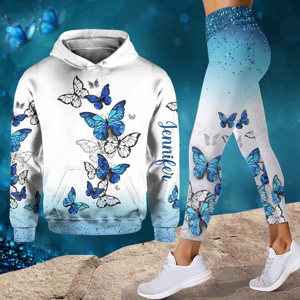Love Butterflies - Personalized Butterfly Hoodie and Leggings