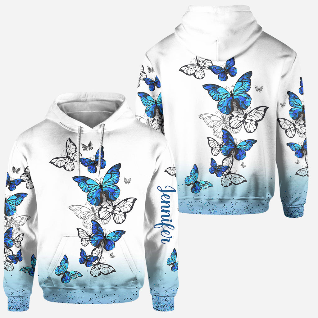 Love Butterflies - Personalized Butterfly Hoodie and Leggings