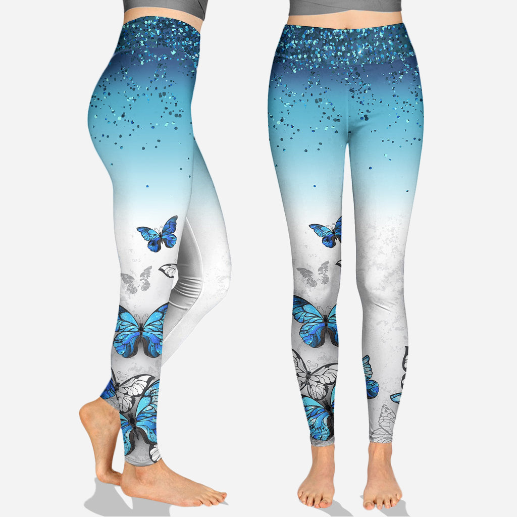 Love Butterflies - Personalized Butterfly Hoodie and Leggings