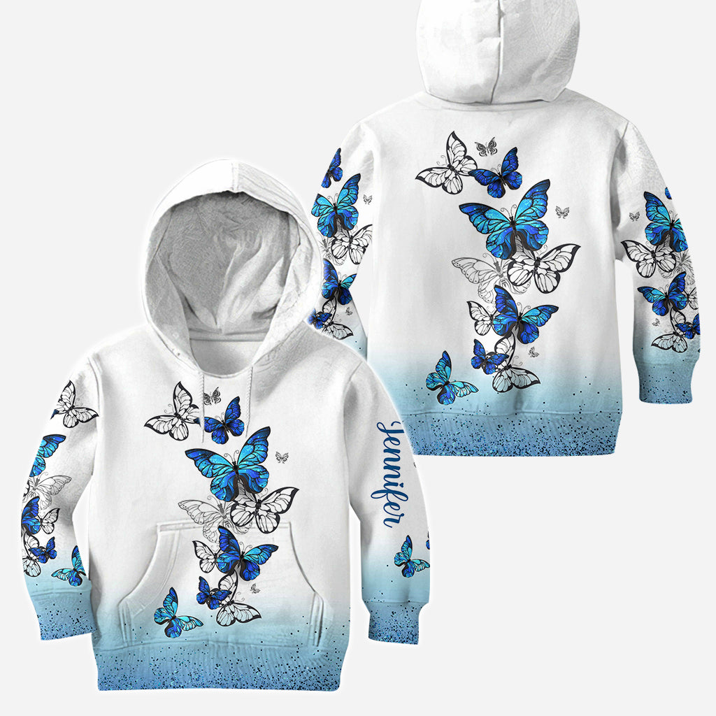 Love Butterflies - Personalized Butterfly Hoodie and Leggings