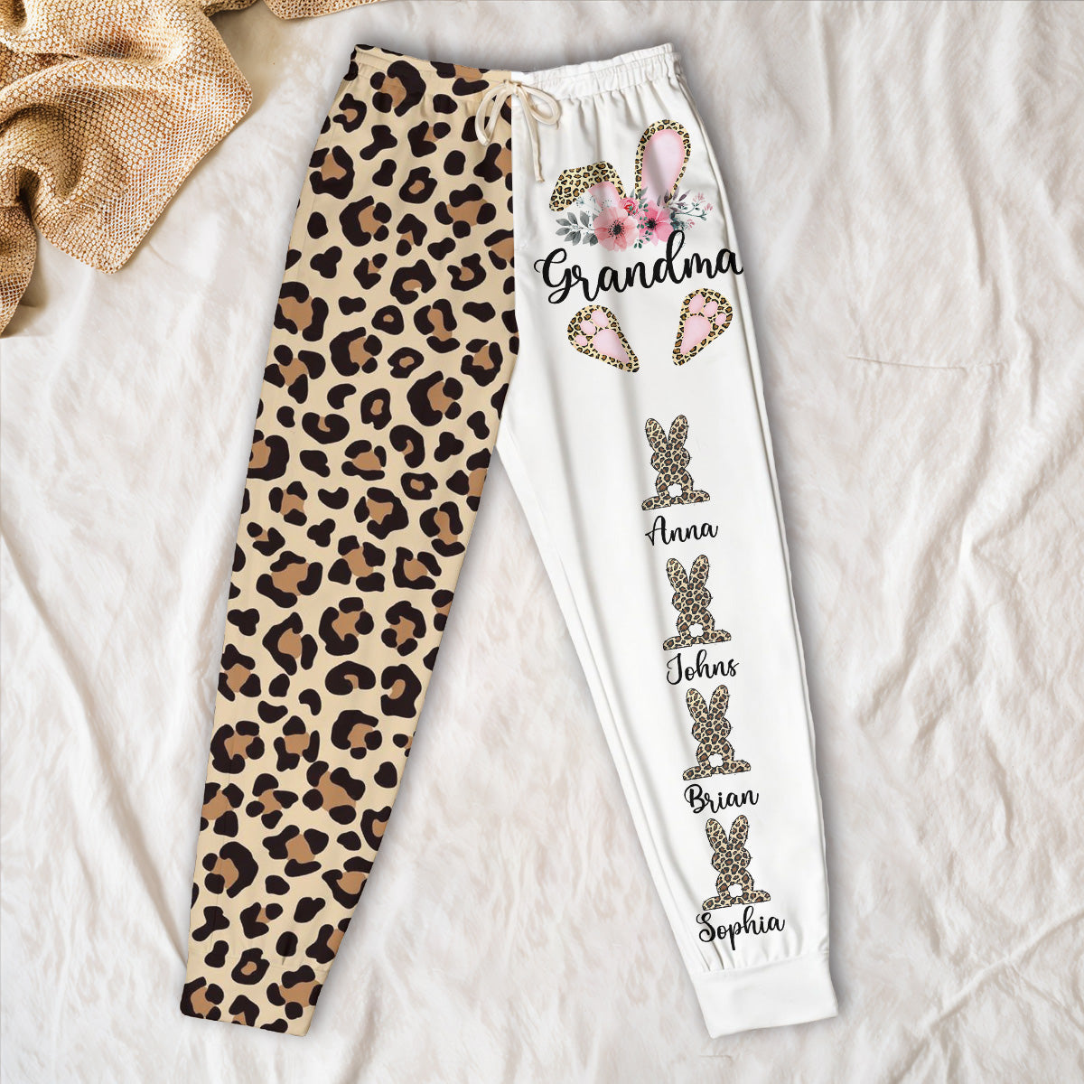 Best Grandma/ Mom Ever - Personalized Grandma Unisex Sweatpants