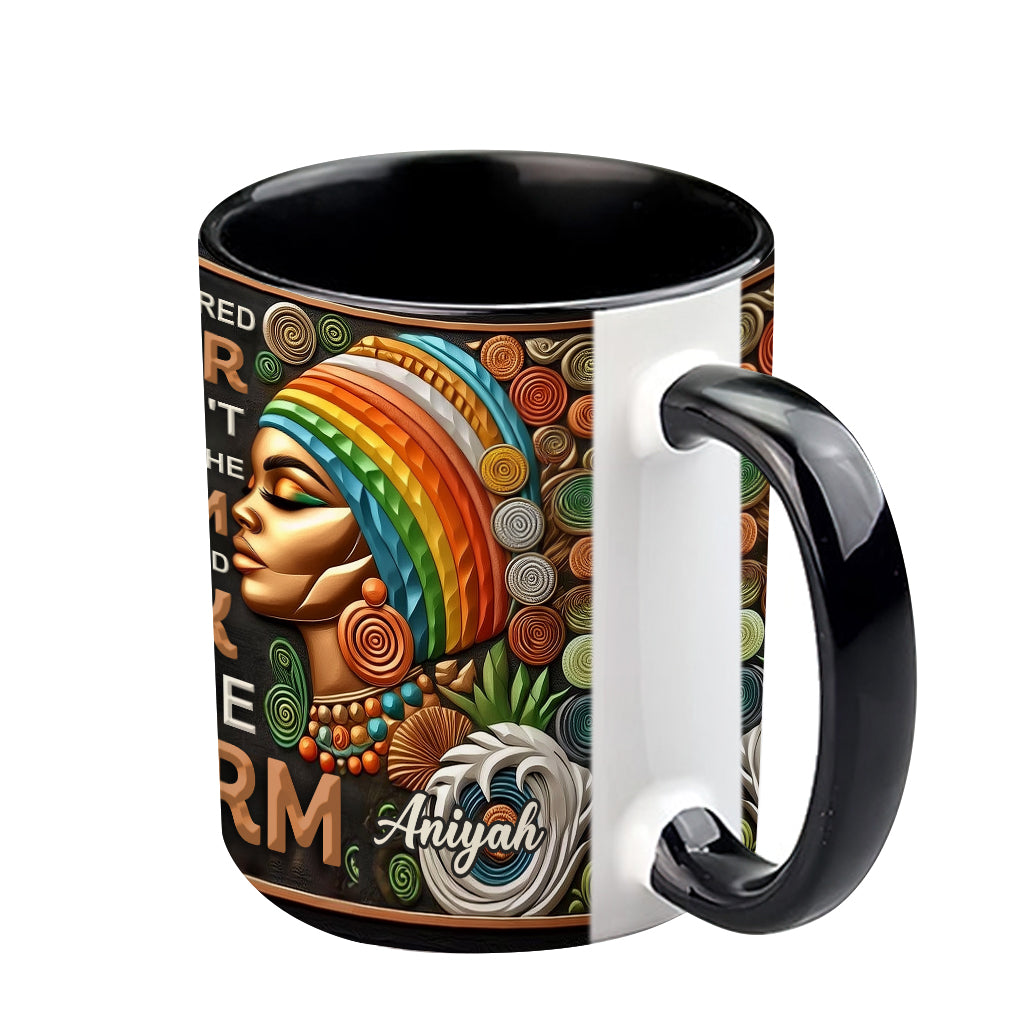 I'm The Storm - Personalized African American Accent Mug