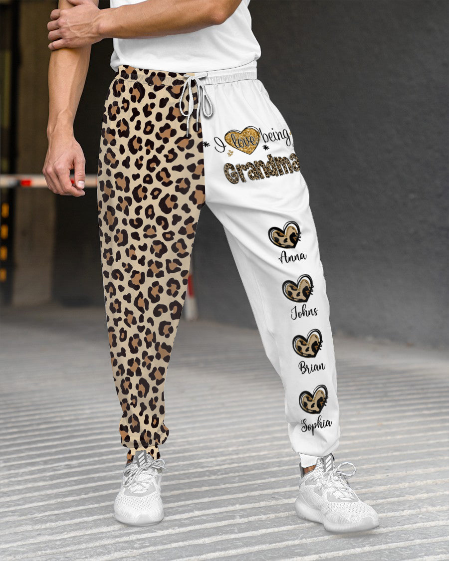 Best Grandma/ Mom Ever - Personalized Grandma Unisex Sweatpants