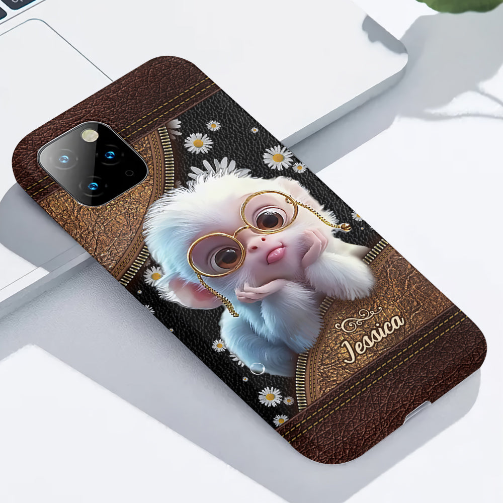 Cute Monkey - Personalized Full Print Phone Case