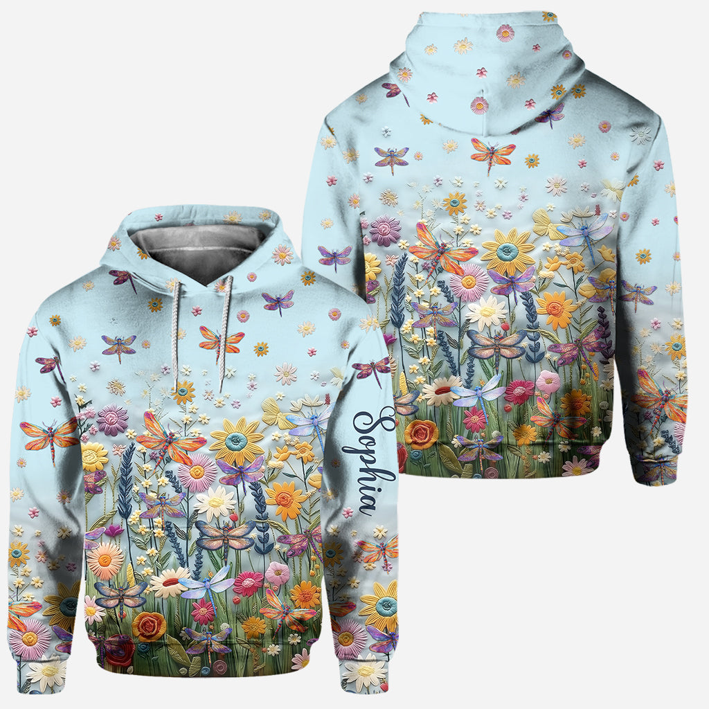 Pollinator Floral Garden - Personalized Gardening Hoodie and Leggings