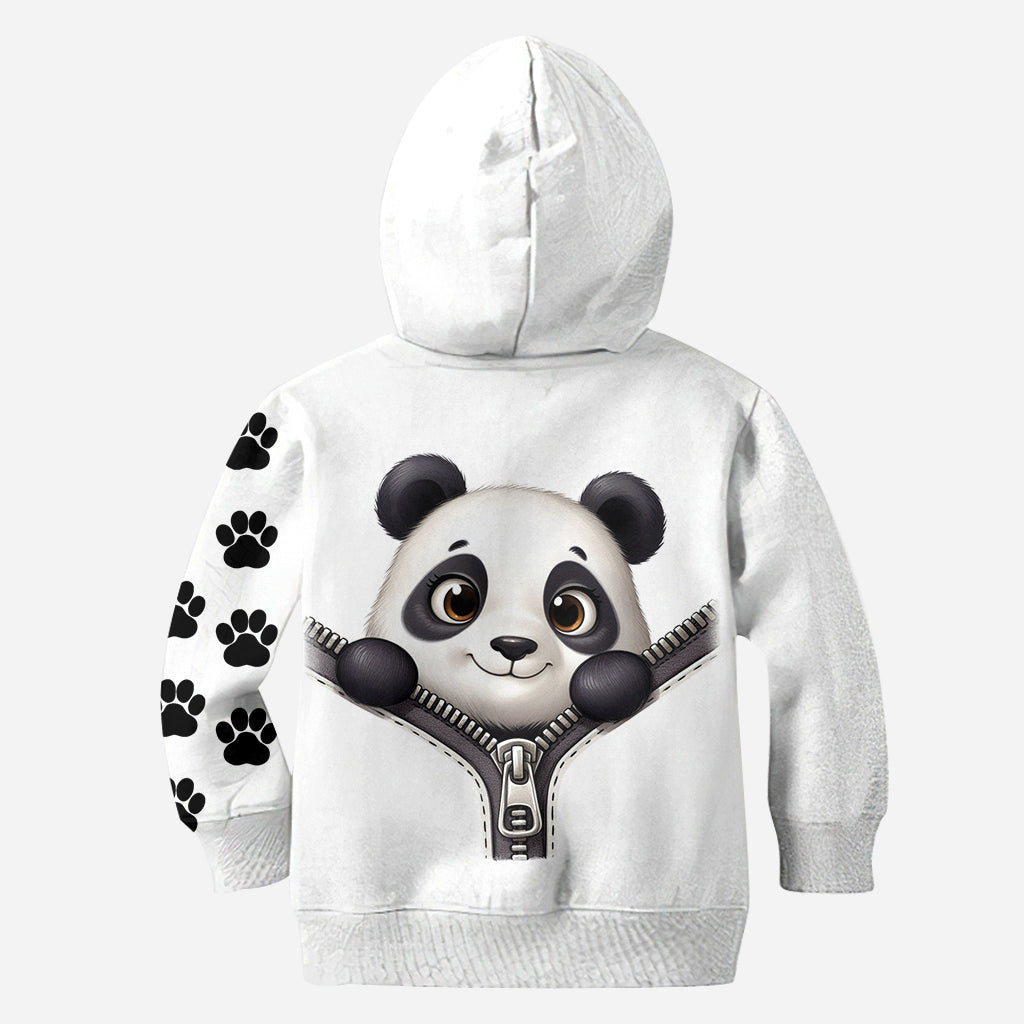 Cute Panda - Personalized Panda Lover Hoodie and Leggings