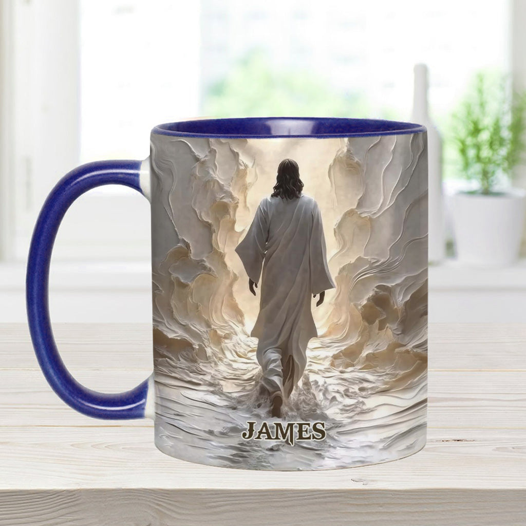 God Is Good All The Time - Personalized Christian Accent Mug