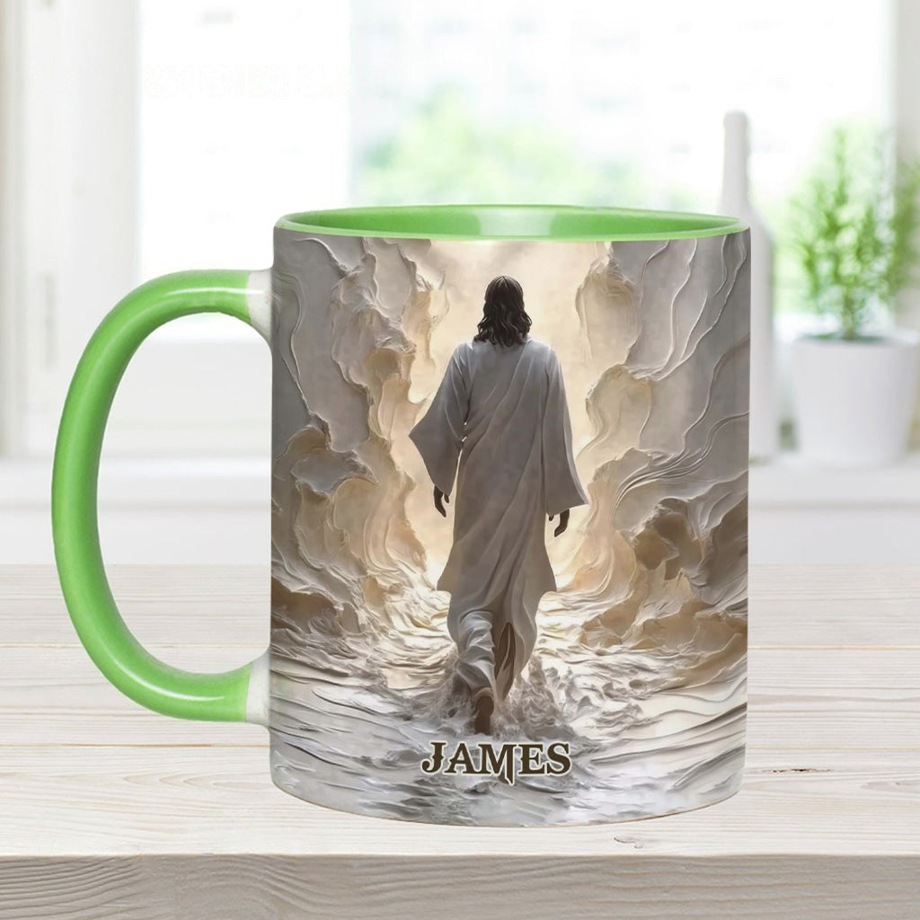 God Is Good All The Time - Personalized Christian Accent Mug