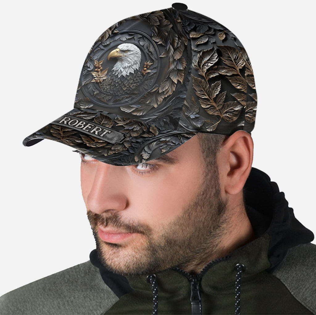 Strong Eagle - Personalized Bald Eagle Classic Cap