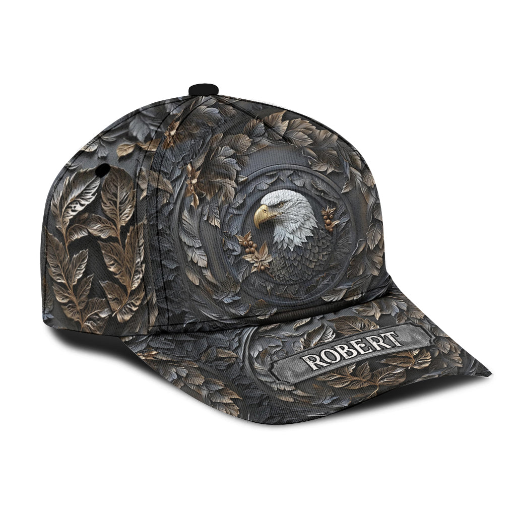 Strong Eagle - Personalized Bald Eagle Classic Cap