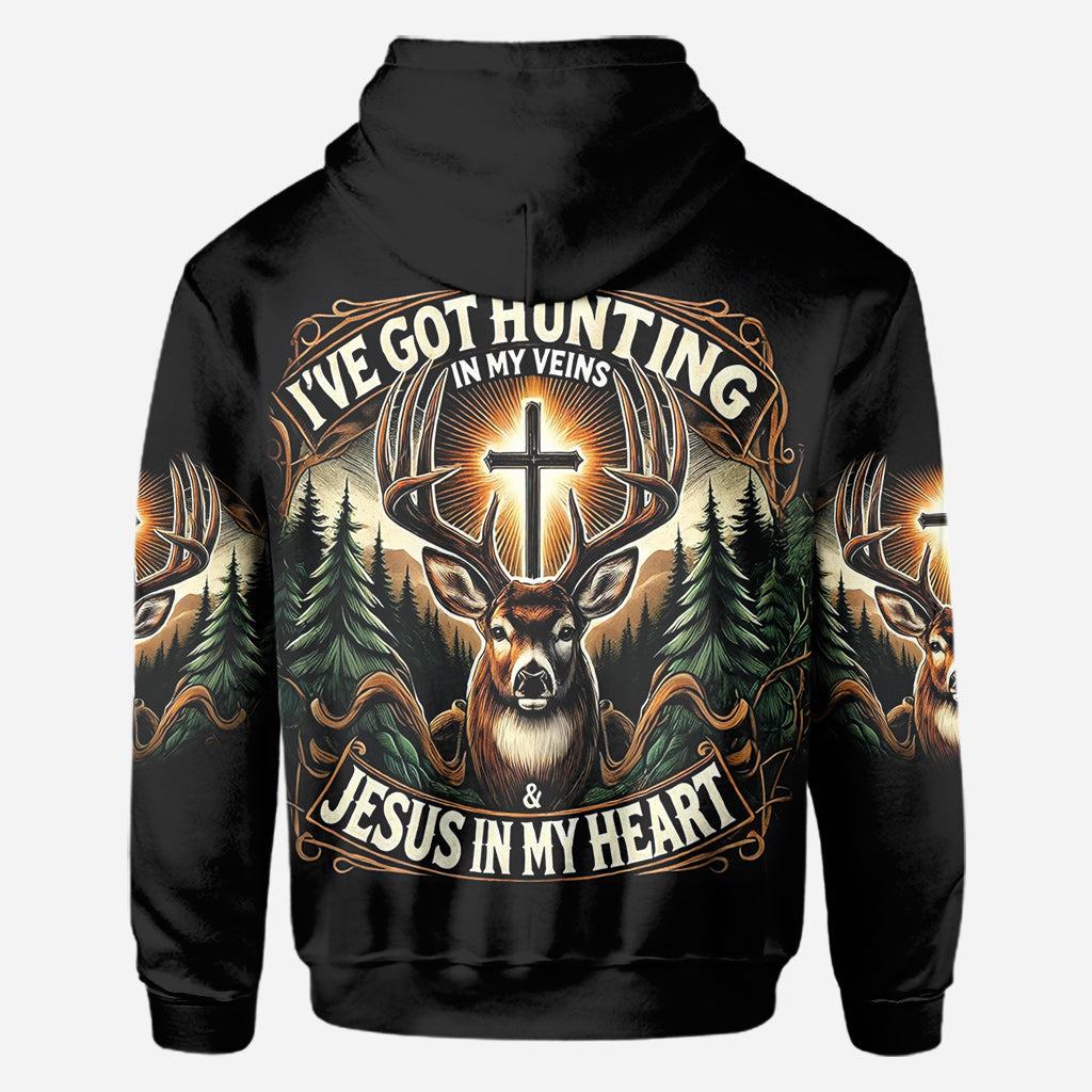 Love Hunting - Personalized Hunting All Over Shirt