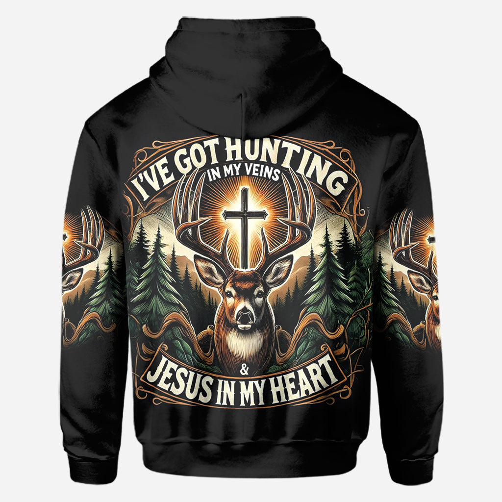 Love Hunting - Personalized Hunting All Over Shirt
