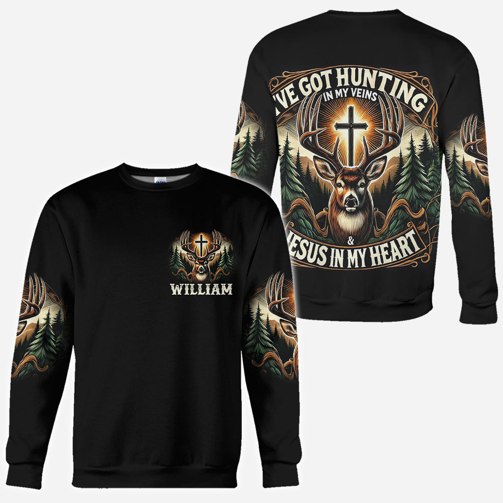 Love Hunting - Personalized Hunting All Over Shirt