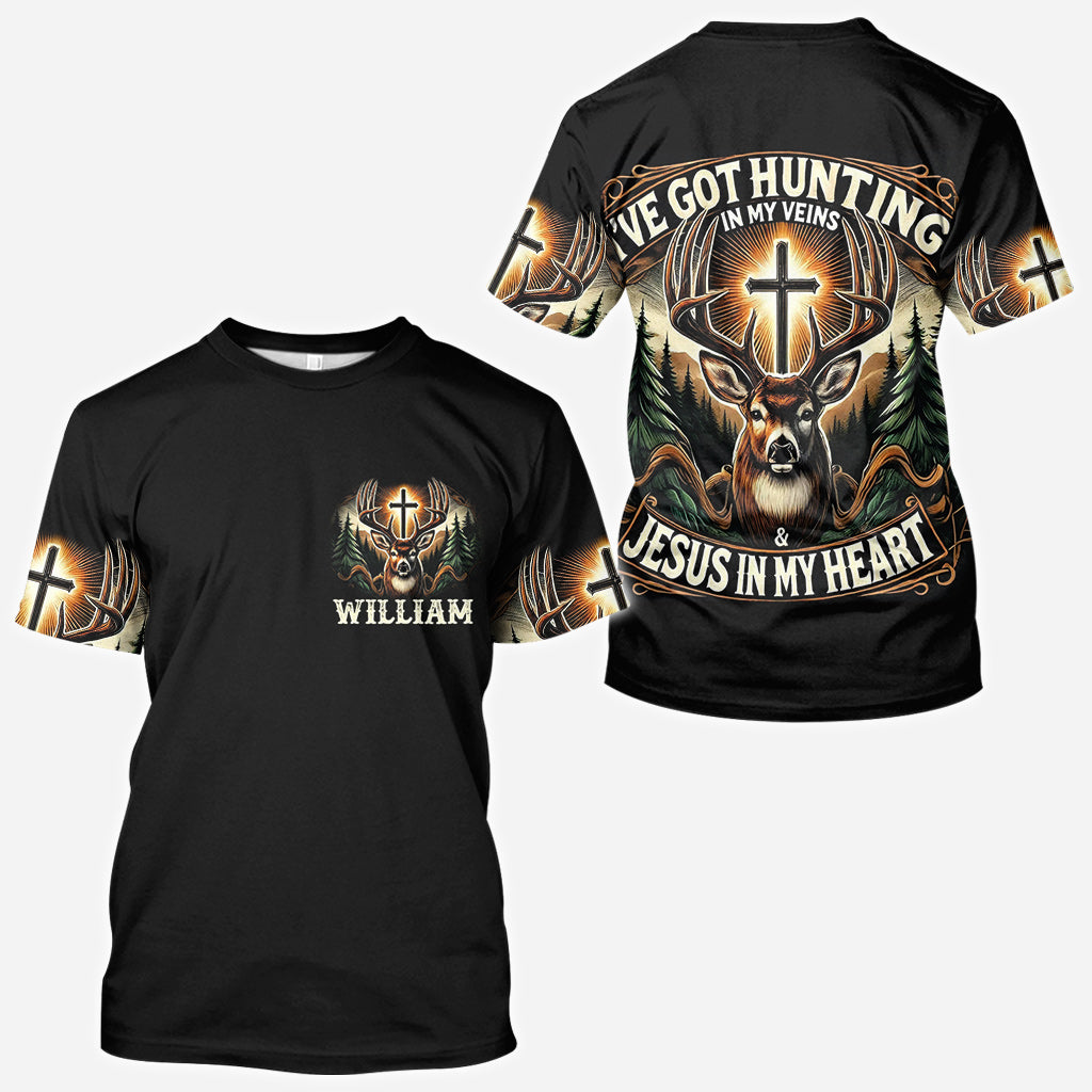 Love Hunting - Personalized Hunting All Over Shirt