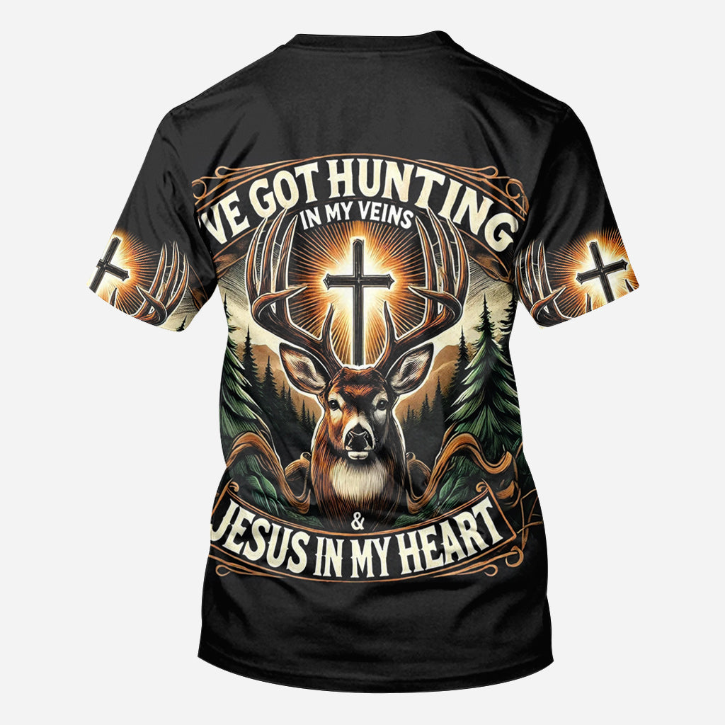 Love Hunting - Personalized Hunting All Over Shirt