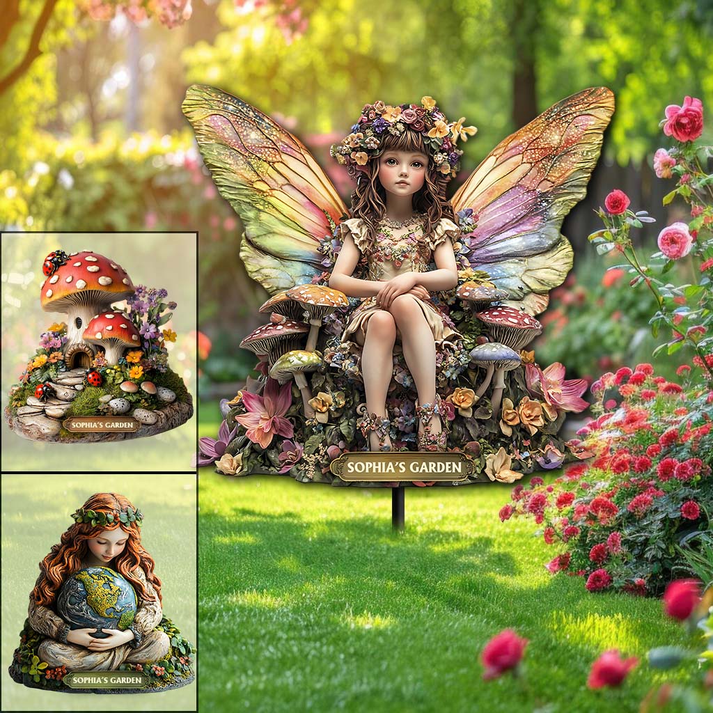Mystical Garden - Personalized Gardening Metal Garden Art
