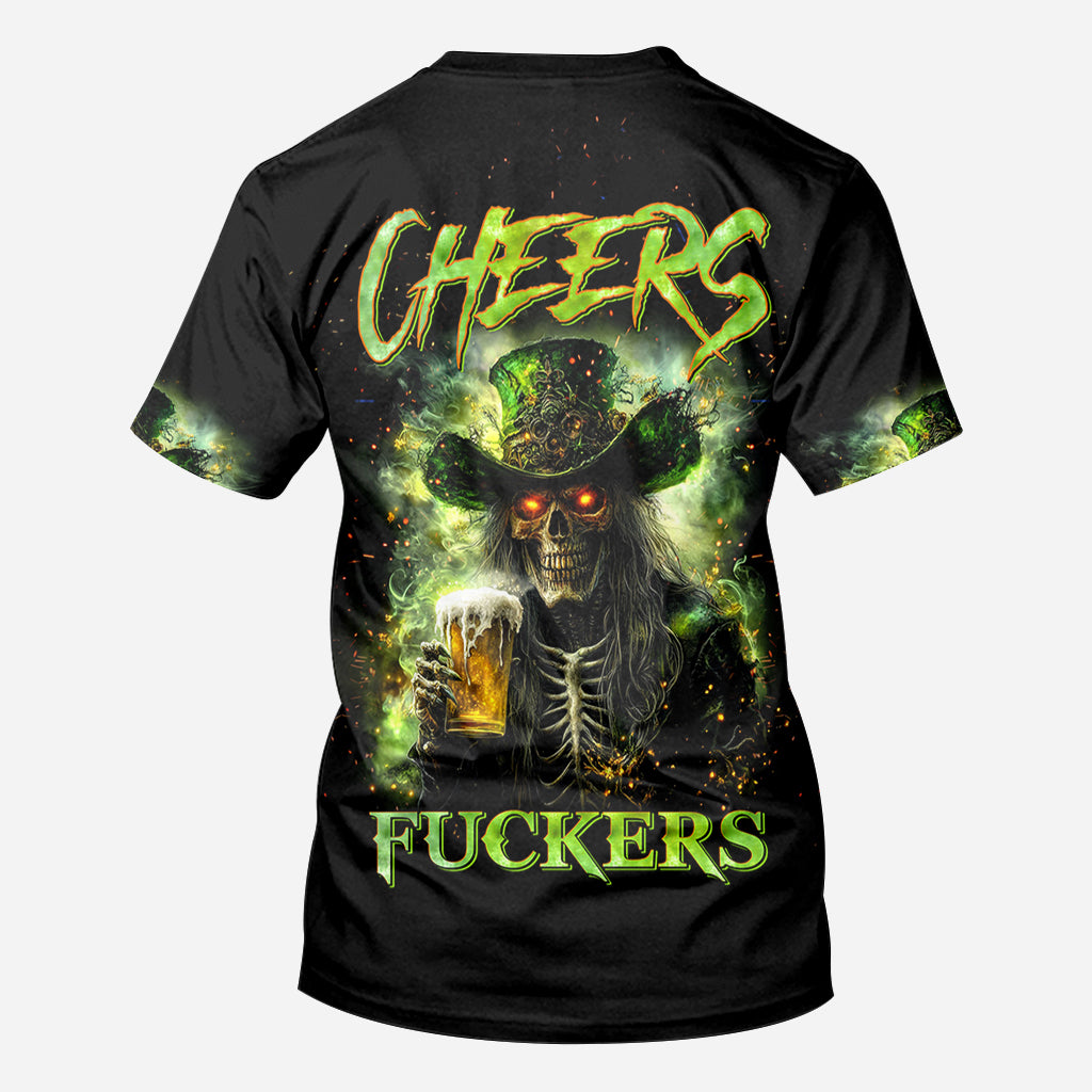 Cheer Fckers - Personalized Saint Patrick's Day All Over Shirt
