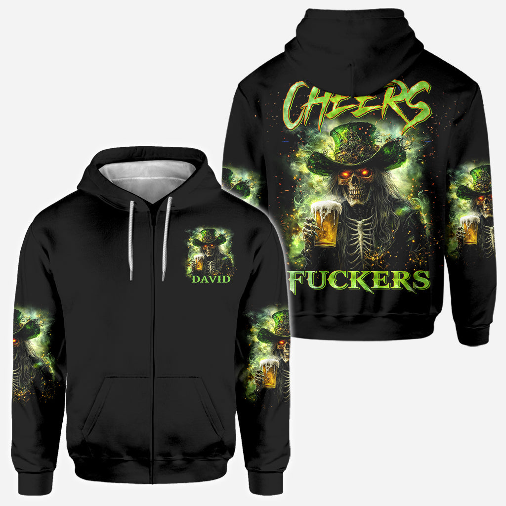 Cheer Fckers - Personalized Saint Patrick's Day All Over Shirt
