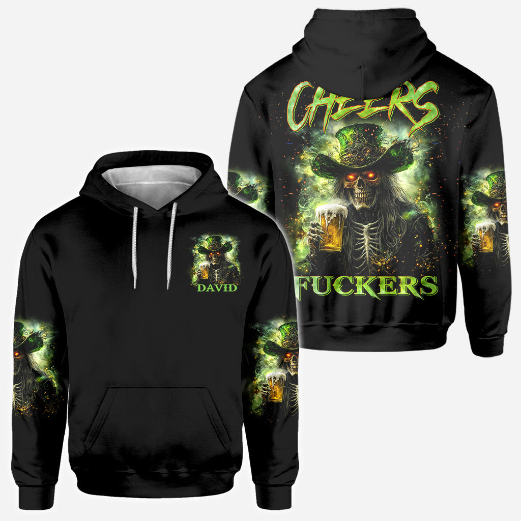 Cheer Fckers - Personalized Saint Patrick's Day All Over Shirt