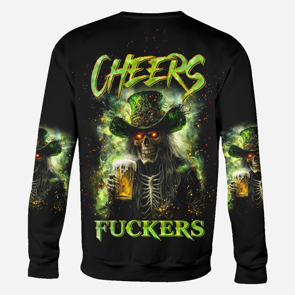 Cheer Fckers - Personalized Saint Patrick's Day All Over Shirt