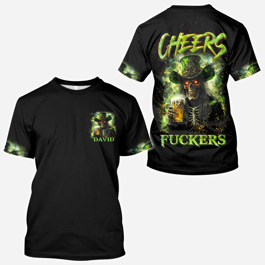 Cheer Fckers - Personalized Saint Patrick's Day All Over Shirt