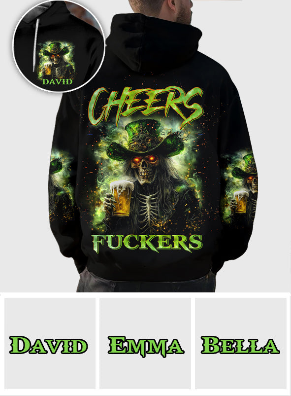 Cheer Fckers - Personalized Saint Patrick's Day All Over Shirt