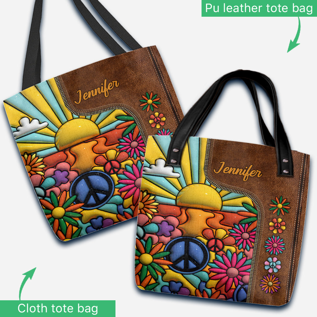 Hippie Soul - Personalized Hippie Tote Bag